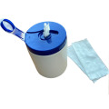 Customize white 100/200/300/400/500 tablets Non-woven wet wipes canister roll